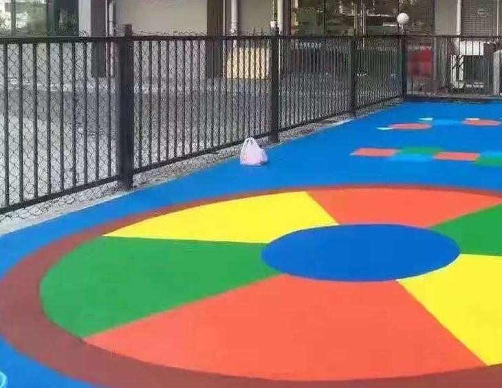 大華幼兒園橡膠地面