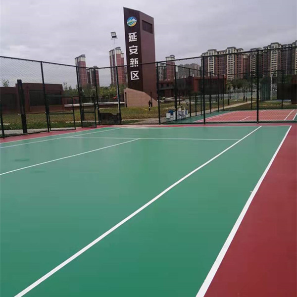 延安新區(qū)塑膠球場